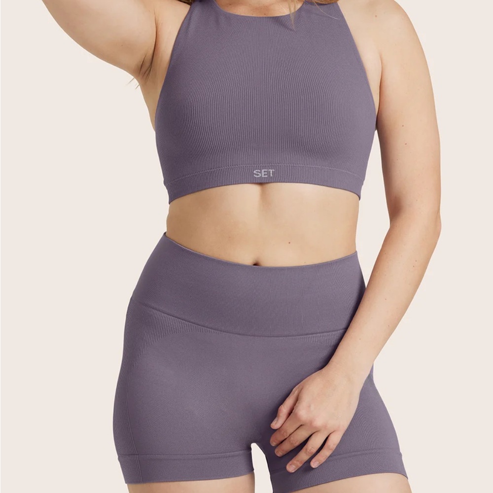 SET Activewear Sports Bra and Shorts (see color & style in next pics)